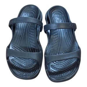 CROCS Black Women's Sandals